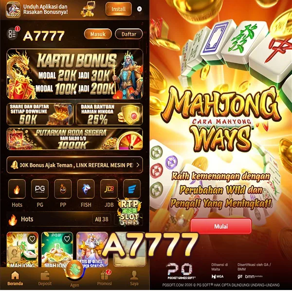 A7777 2026 Slot Gacor RTP Tinggi